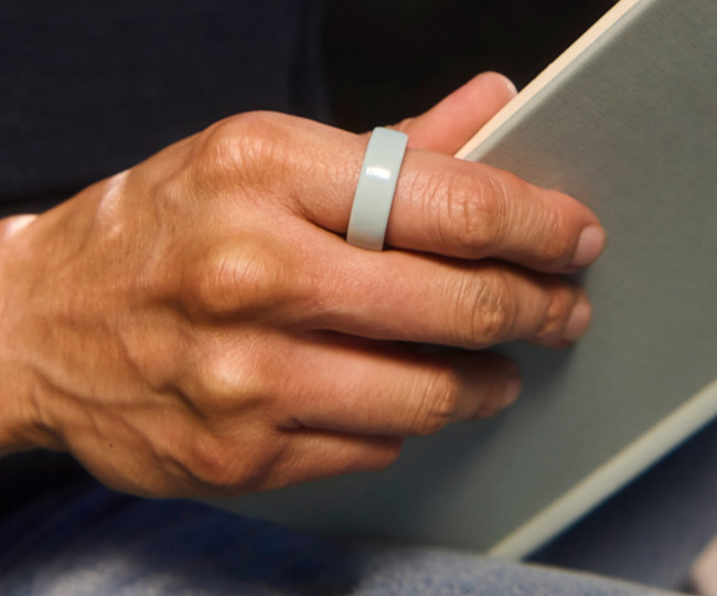 Розумне кільце Oura Ring 4 Ceramic Tide